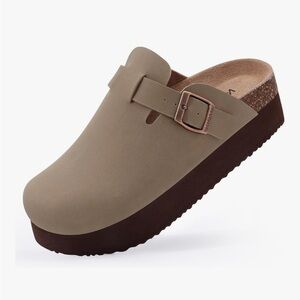 Amazon Tan and Brown Mules